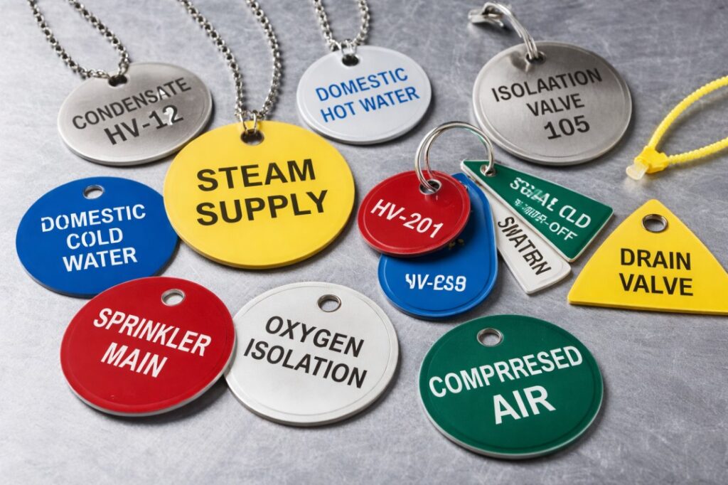 Why Every Facility Needs Durable Custom Metal Valve Tags