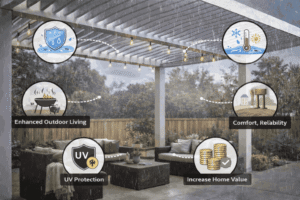 pergola covers in Canada