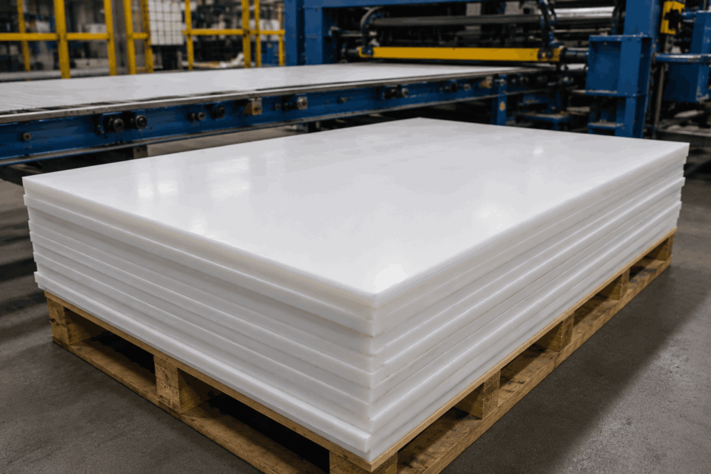 Polypropylene plastic sheets