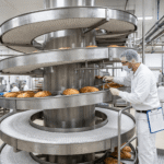 spiral cooling conveyor